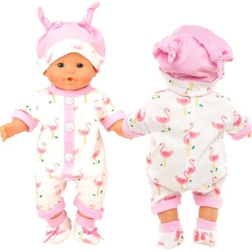 Barwa New Arrive Handmade Doll Accessories Kids Toys White Dolls Clothes 43 CM For 18 Inch Doll DIY Birthday Present For Girl