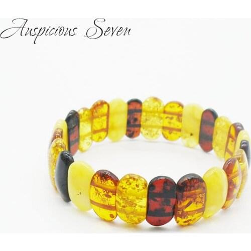 Baltic Amber Bracelet / Amber Jewelry / Untreated Amber / AB-04