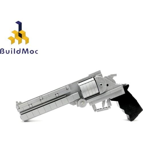 BuildMoc Military WW2 Gun Weapon Toys For Boys Classic Pistol Building Blocks Technical Gun Bricks Educational Toys For Kid Gift