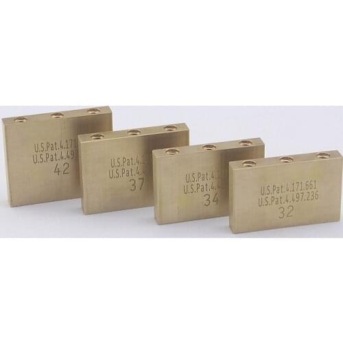 1 Piece Electric Guitar Tremolo System Bridge Brass Block
