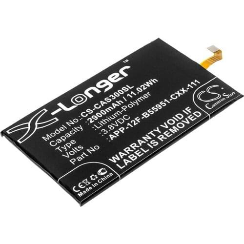 Cameron Sino Mobile SmartPhone Replacement Li-Polymer Battery 2900mAh For APP-12F-B55951-CXX-111 ZTE S30 Free Tools
