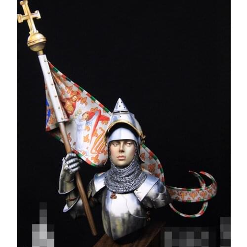1/12 Resin Model Bust GK Jeanne d’Arc, Orleans, 1429 Unassembled and unpainted kit