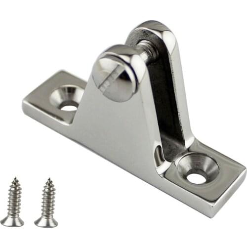 Marine Positive-arc Inclined Mountain Type Seat Bolt Pin Connector Base Pagoda Seat Yacht 316 Stainless Steel Hardware