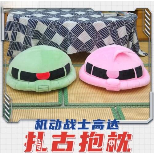 Mobile Suit Gundam Char Aznable Zaku Cosplay Bolster Dolls Plush Stuffed Cushion Throw Pillow Toy Props Cute Hallowmas Xmas Gift