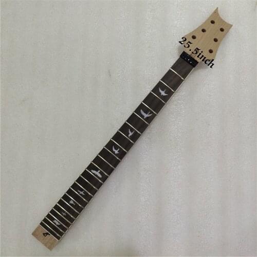 Unfinished Mahogany 22 Frets Electric Guitar Neck Rosewood Fingerboard set-in neck