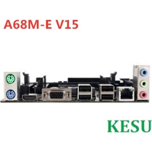 New I/O shield back plate Chassis bracket of motherboard for Colorful A68M-E V15 just shield backplane Baffle Back plane