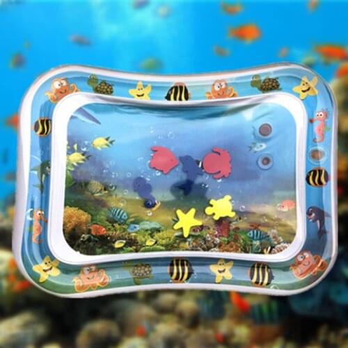 New Baby Toys Inflatable Tummy Time Water Play Mat Activity Center For Infants Toddlers Boys Girls Newborn Gift