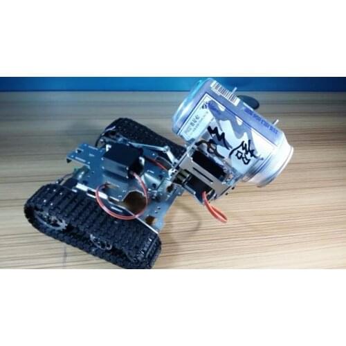 Tank chassis intelligent car crawler chassis caterpillar vehicles tanks robot remote control for smart car Diy Wheeled Robot