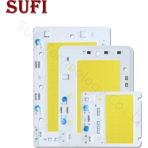 LED COB Chip 50W 100W 150W LED Lamp Bulb AC220V 110V Light Chips Smart IC Warm White For DIY 50 100 150 W Spotlight Floodlight