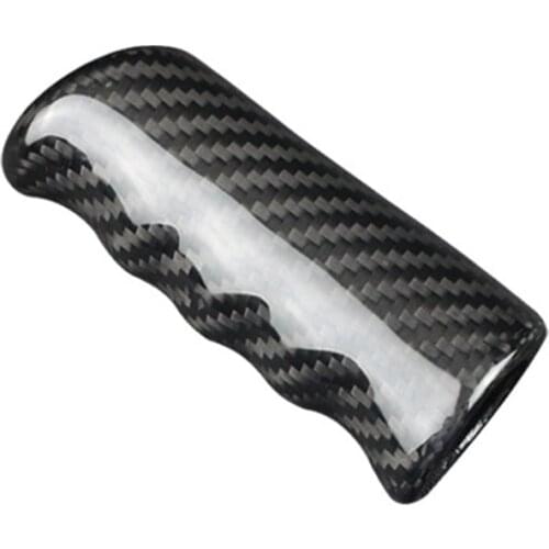 Carbon Fiber Interior Trim Car Handbrake Grips Cover Sticker for Mercedes Benz G Class W463 2000-2019
