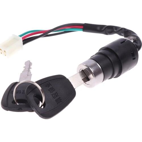 Universal High Performance Battery Chaker, Mini Lock With Two Keys For Electric Bike Scooter Accessories