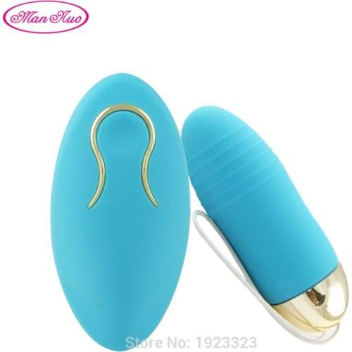 Vibrating Egg Silicone Vibrator Egg Wireless Remote Control Vibrating Egg 10-Modes Vibrator for Women Sex Toy for Adult Sex Shop