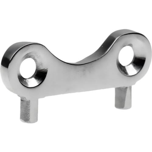 1 Piece 4.4cm 316 Stainless Steel Deck Filler Spare key Marine Grade for Boat Tank Deck Fill Accessory For 38 50mm Deck Fillers