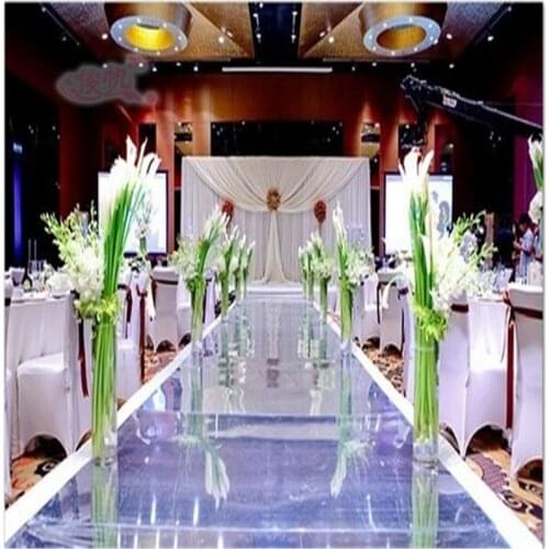 10m/lot super shiny silver 1meter wide wedding mirror carpet silver ,wedding carpet runner silver aisle