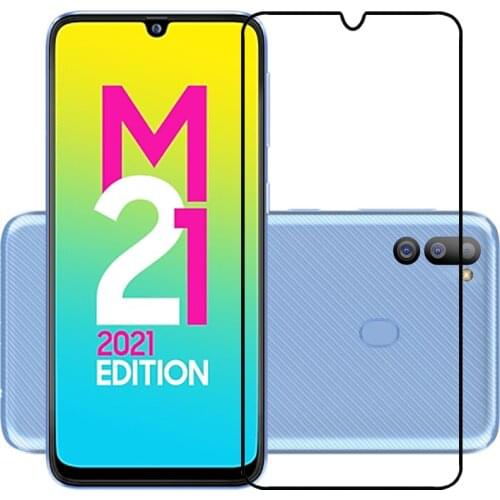 2.5D 9H Premium Tempered Glass Full Coverage Screen Protector Protective Film for Samsung Galaxy M21 2021 M62 M51 M42 M32 M22