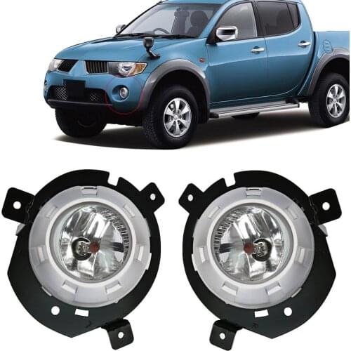 M&C For MITSUBISHI TRITON L200 2006~2008 2PCS Car Fog Lights Assembly Super Bright Reliable Performance Daytime Running Lamp