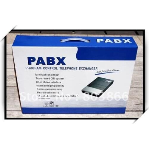 2CO Lines in x 8 Extensions out - office PBX / PABX system - PABX factory supply for promotion
