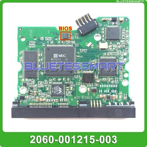 HDD PCB logic board 2060-001215-003 REV A for WD 3.5 SATA hard drive repair data recovery