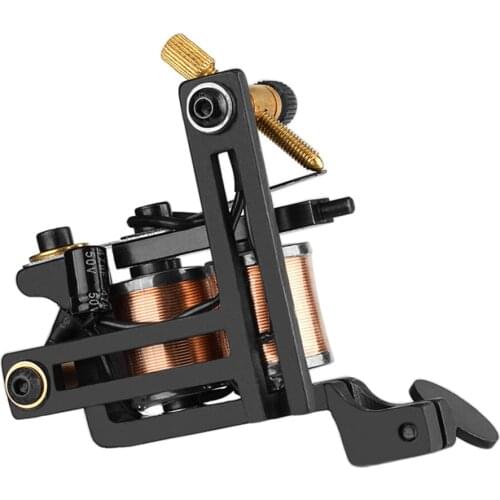 Coil Tattoo Machine 12 Wrap Coils For Liner Shader Iron Tattoo Supplies