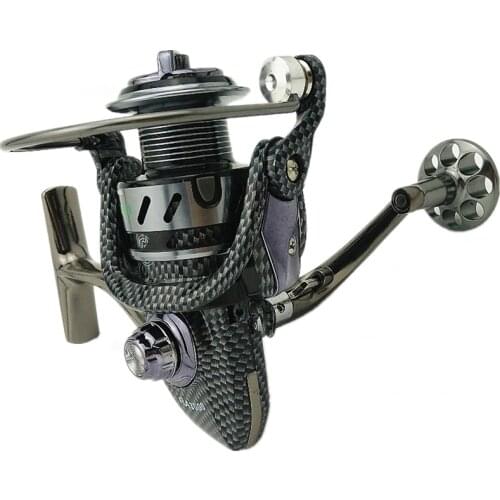 Twinfish RA3000-6000 spinning fishing reel metal foot metal handle GR 5.5:1 black big fishing wheel bb 13+1 sea water reel