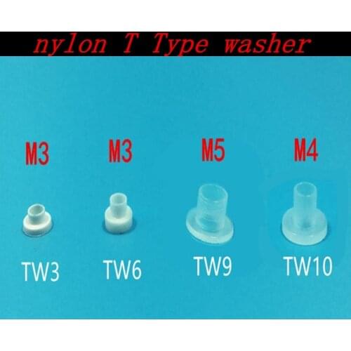 M3 M4 M5 M6 Nylon Washers Step T type Plastic Washer Insulated Crystal Gasket