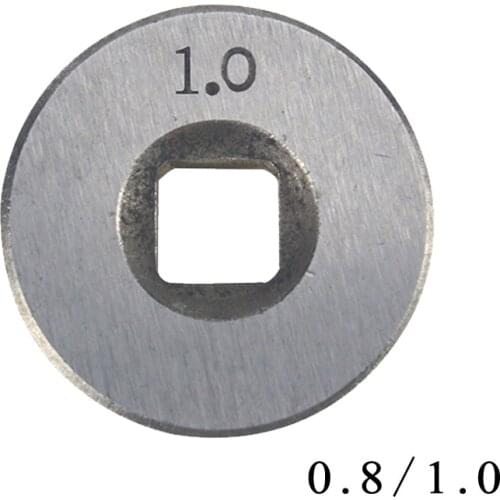 Wire Feeder Wheel Roller 0.8mm 1.0mm 1.2mm Double Size MIG Welder Welding Wire Feeding Machine Wire Feed Wheel