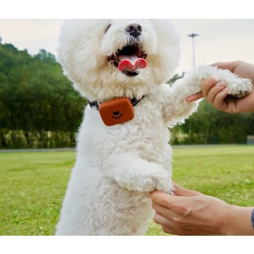 Mini Pet GPS Tracker Waterproof Smart GPS Tracker With Collar For Pets Cat Dog GPS+LBS Location Free APP LED Indicator