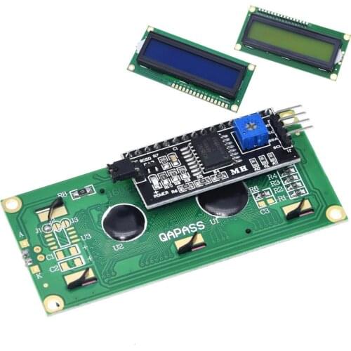 LCD module Blue Green screen IIC/I2C 1602 for arduino 1602 LCD UNO r3 mega2560 LCD1602 RPI120
