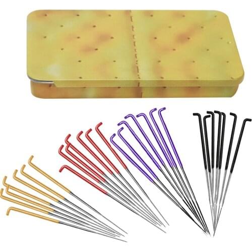 LMDZ 4 Sizes 28 Pieces Felting Needles Kit Felting Needles Set for DIY Wool Felt Art Crafts Colourful Wool Felting Needles Tool