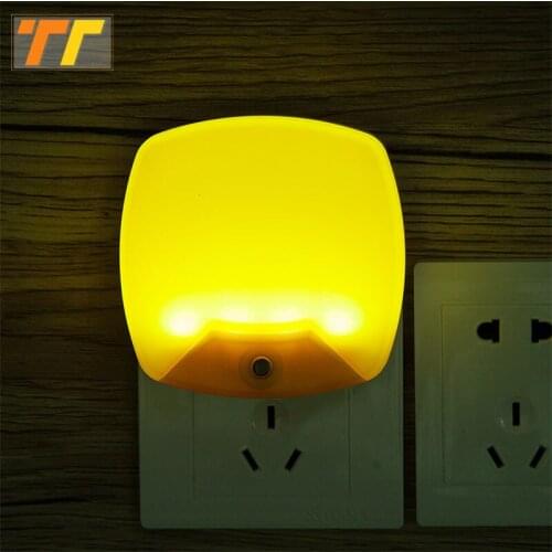 Wall lamp AC 220V 110V night light sense sensor LED wall lamp emergency light corridor bedroom home