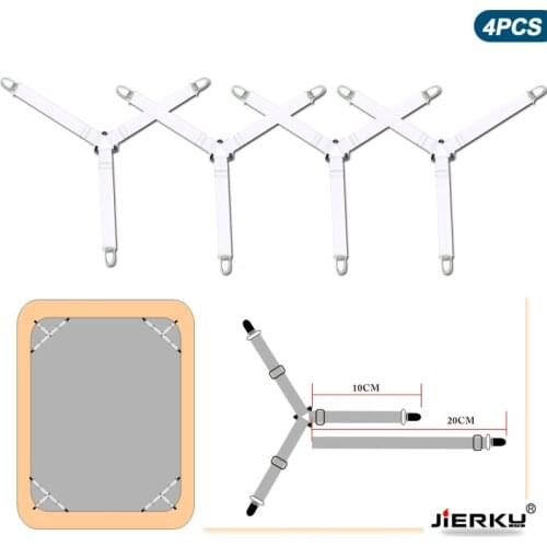 Bed Suspenders Sofa Braces 3 Clips Sspensorio Table Strap 4pcs/set