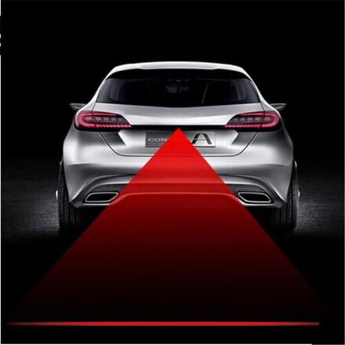 Car-Styling Laser Fog Warning Lights case For SEAT Ibiza Leon Toledo Arosa Alhambra Exeo FR Supercopa Mii Altea Cordoba cupra co