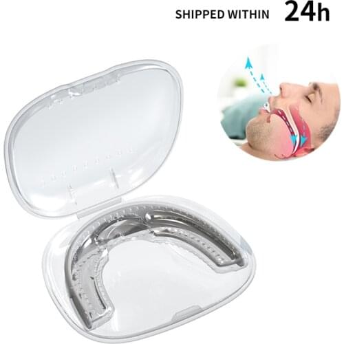Anti-snoring Mouth Guard Sleep Food Grade Silicone Bracket Clip Stop Snoring Nose Nasal For better Breath Aid Apnea Guard Night