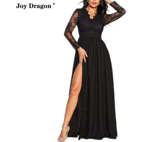 Wrap Dress Lace Women Party Long Winter Vintage Vestidos Para Mujer Sukienka Longos Fiesta Noche Bodycon Sukienki Mulher Largos