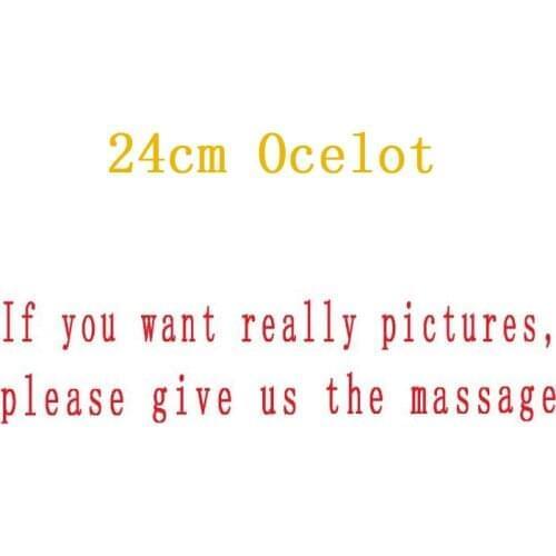 10pcs/lot 24cm Yellow Game MC Ocelot Cat Plush Toys Doll Soft Stuffed Animals Toys Brinquedos Gifts for Kids Children Christmas