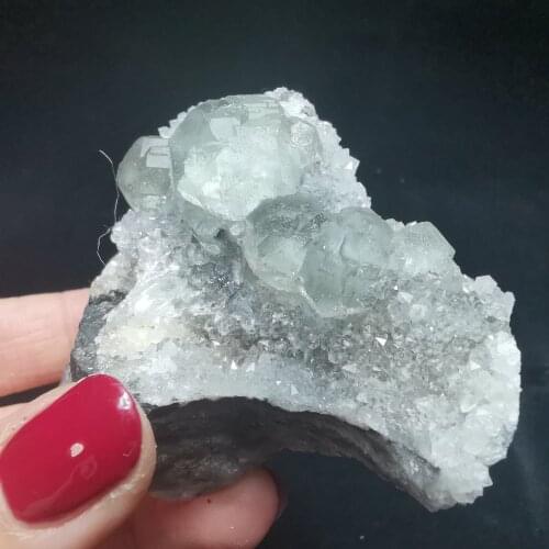 109gNatural rare grass green fluorite mineral specimen stone cluster healing crystal home decoration quartz gem ornaments