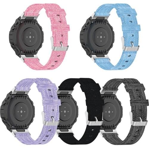 25.8mm Replacement Watch Strap Nylon Canvas Breathable Band Wristband for Amazfit T-Rex pro Amazfit T-Rex