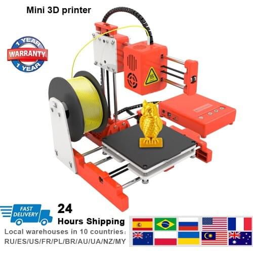 3D Printer Mini Desktop Printers Children Education FDM Printing DIY Designer Model Toy Easy Use Impresora 3d Small 3D-Printer