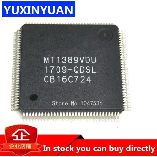 5PCS MT1389VDU-QDSL FB MT1389VDU MT1389 QFP128 LCD CHIP IC IN STOCK