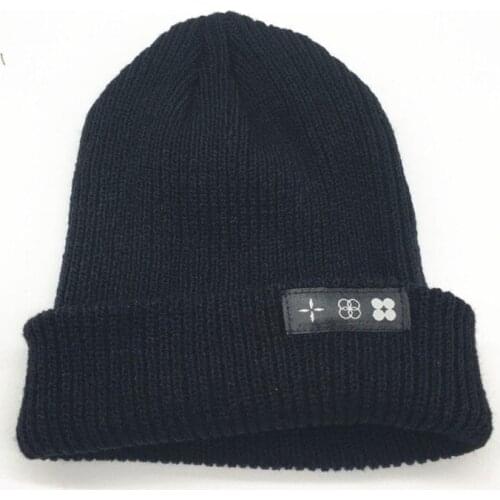 HOT SELLING THE WINGS TOUR patch LOGO fashion funny SKULL stretch CAP Cuff Beanie HAT