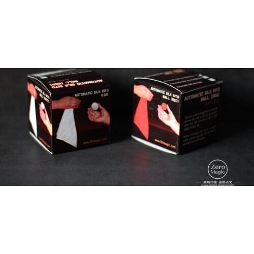 Perfect Automatic Silk To Ball (5 Colors) Silk Appearing Stage Magic Tricks Gimmick Magician Toys Illusions Classic,props