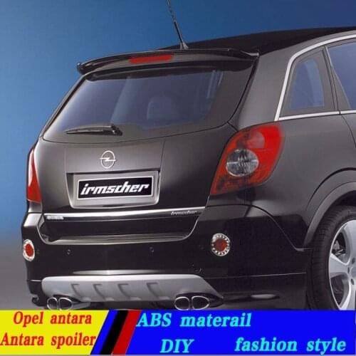 Use for opel antara spoiler ABS Primer Unpainted Color Car Rear roof Spoiler For Antara 2008 2009 2010 2011 2012 2013 2014 2015