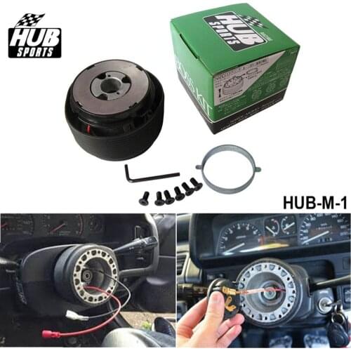 Fit standard 6 bolt steering wheels M-1 Steering Wheel Hub Adapter Boss Kit For MITSUBISHI HUB-M-1