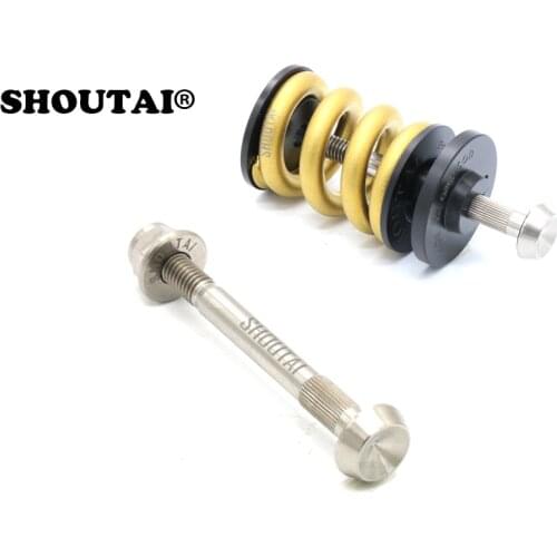 Ultra Light Titanium Bicycle Rear Shocks Bolts + Nut For Brompton Folding Bike Shock Absorber Parts