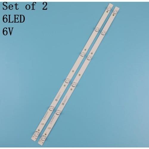 4pcs x32 inch LED Backlight Strip for Tv JL.D32061330-081AS-M FZD-03 E348124 HM 32v MS-L1343 L2202 L1074 6-LEDs 580mm