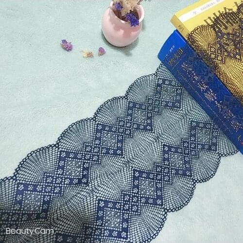 TD2713-1 18cm Purple lace lace accessories Diy hand-made sleeve collar skirt curtain decorative clothing fabric