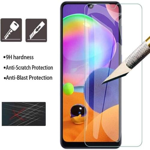 For SAMSUNG Galaxy A31 A315F A315G A315DS Screen Protector Protective Film for Galaxy SM A 31 315 315F Tempered Glass Glas Skla