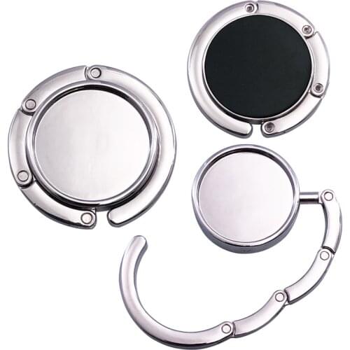 1pcs Portable fashion folding alloy wallet handbag bag table hook hanger hook rack handbag accessories