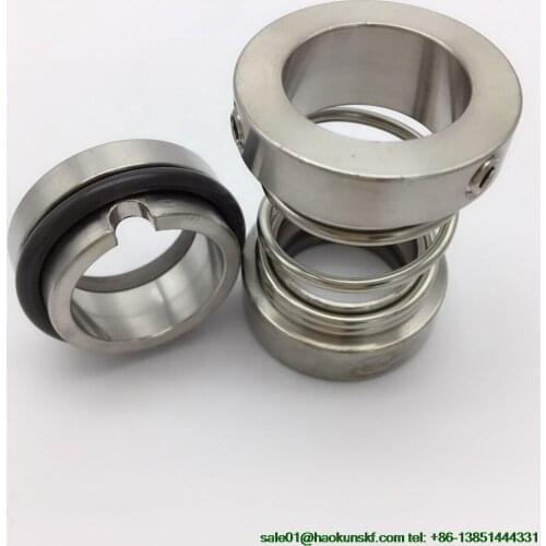 1527-38mm , 1527/38 Unbalanced Mechanical Seals With O-Ring Seat (Material:TC/TC/FKM) For Petrochemical process/marine pumps