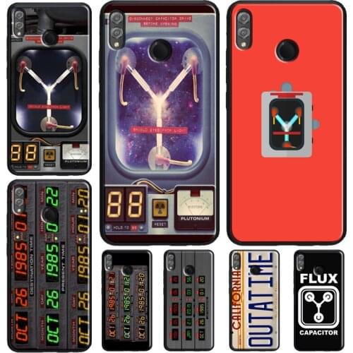 Back to the Future Flux Capacitor Case For Huawei Nova 5T Y6 Y7 Y9 2019 Honor 20 Pro 9 10 Lite 10i 7X 8X 9X 7A 8A 8C V20